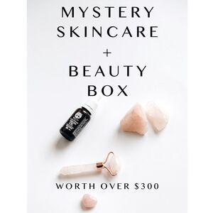 MYSTERY BEAUTY + SKINCARE BOX Worth over $300. All Brand New Items.